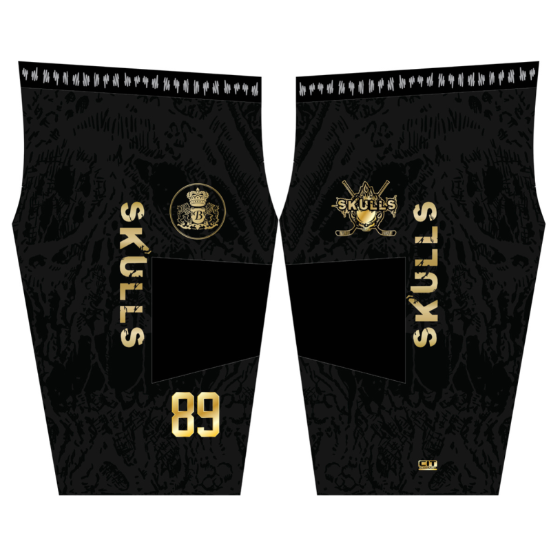 Pantalon de match noir - Les Skulls de Melun