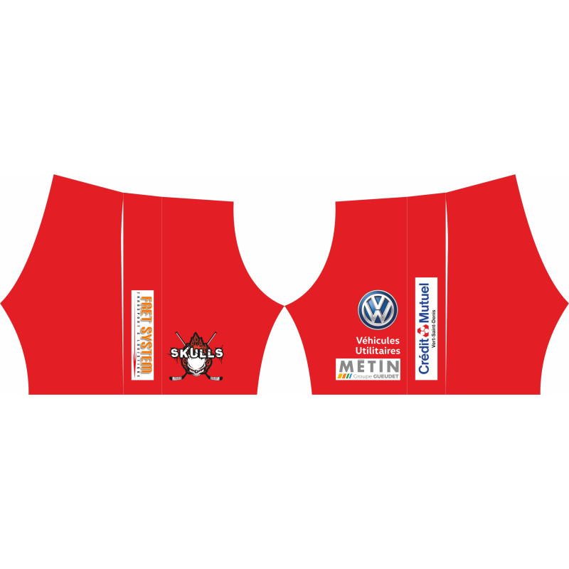 Surculotte Les skulls - rouge