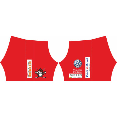 Surculotte Les skulls - rouge